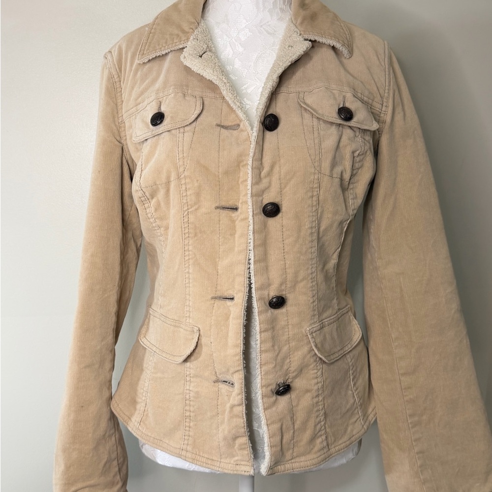 For Joseph Tan Corduroy Sherpa Lined Jacket